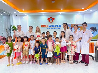 EDU WORLD PHỐI HỢP CÙNG NHA KHOA TÂM AN TỔ CHỨC "NGÀY HỘI SỨC KHỎE" – CHUNG TAY CHĂM SÓC NỤ CƯỜI TRẺ THƠ