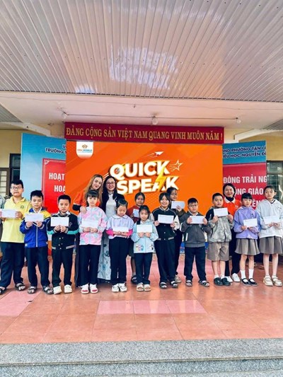 EDU WORLD TỔ CHỨC CUỘC THI TIẾNG ANH “QUICK SPEAK” TẠI CÁC TRƯỜNG HỌC TOÀN QUỐC