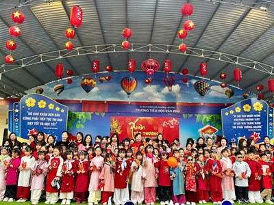 XUÂN YÊU THƯƠNG 2026 TẠI TRƯỜNG TIỂU HỌC VÂN PHÚ