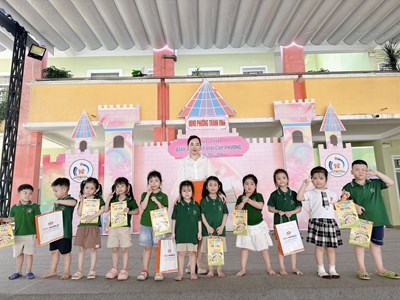 🎉 GIAO LƯU TIẾNG ANH SÔI ĐỘNG TẠI TRƯỜNG MẦM NON LÊ LỢI – KHƠI MỞ NIỀM YÊU NGÔN NGỮ TỪ NHỮNG BƯỚC ĐẦU 🎉