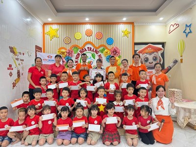 BUỔI GIAO LƯU TIẾNG ANH ĐẦY SẮC MÀU TẠI LỚP MẦM NON HOA TRẠNG NGUYÊN ✨🌈