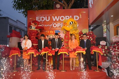 EDU WORLD THÁI NGUYÊN CHÍNH THỨC KHAI TRƯƠNG – KHỞI ĐẦU HÀNH TRÌNH TRI THỨC CHUẨN QUỐC TẾ 🎉