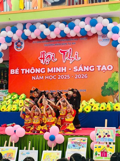 HỘI THI “THÔNG MINH – SÁNG TẠO” TẠI TRƯỜNG MẦM NON TỰ AN 🌟