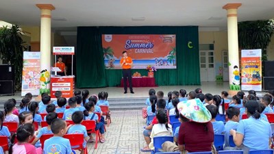 EDU WORLD PHỐI HỢP CÙNG TRƯỜNG MẦM NON TRẦN HƯNG ĐẠO TỔ CHỨC "SUMMER CARNIVAL" – LAN TỎA NIỀM VUI, ƯƠM MẦM HÀNH TRÌNH HỌC TẬP