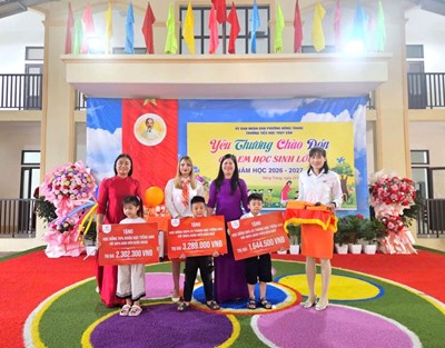 EDU WORLD ĐỒNG HÀNH CÙNG TRƯỜNG TIỂU HỌC THỤY VÂN CHÀO ĐÓN HỌC SINH LỚP 1 – KHỞI ĐẦU HÀNH TRÌNH HỌC TẬP ĐẦY HỨNG KHỞI