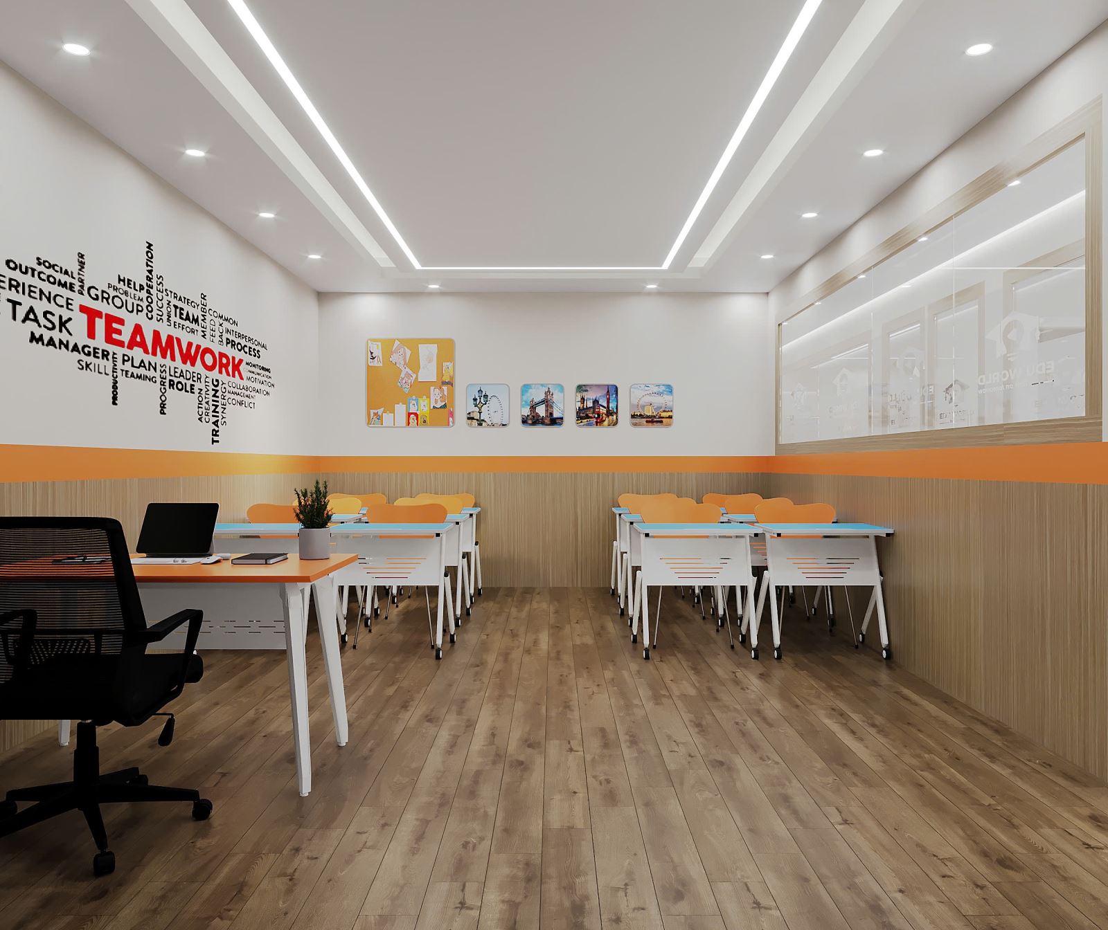 Khu vực phòng học