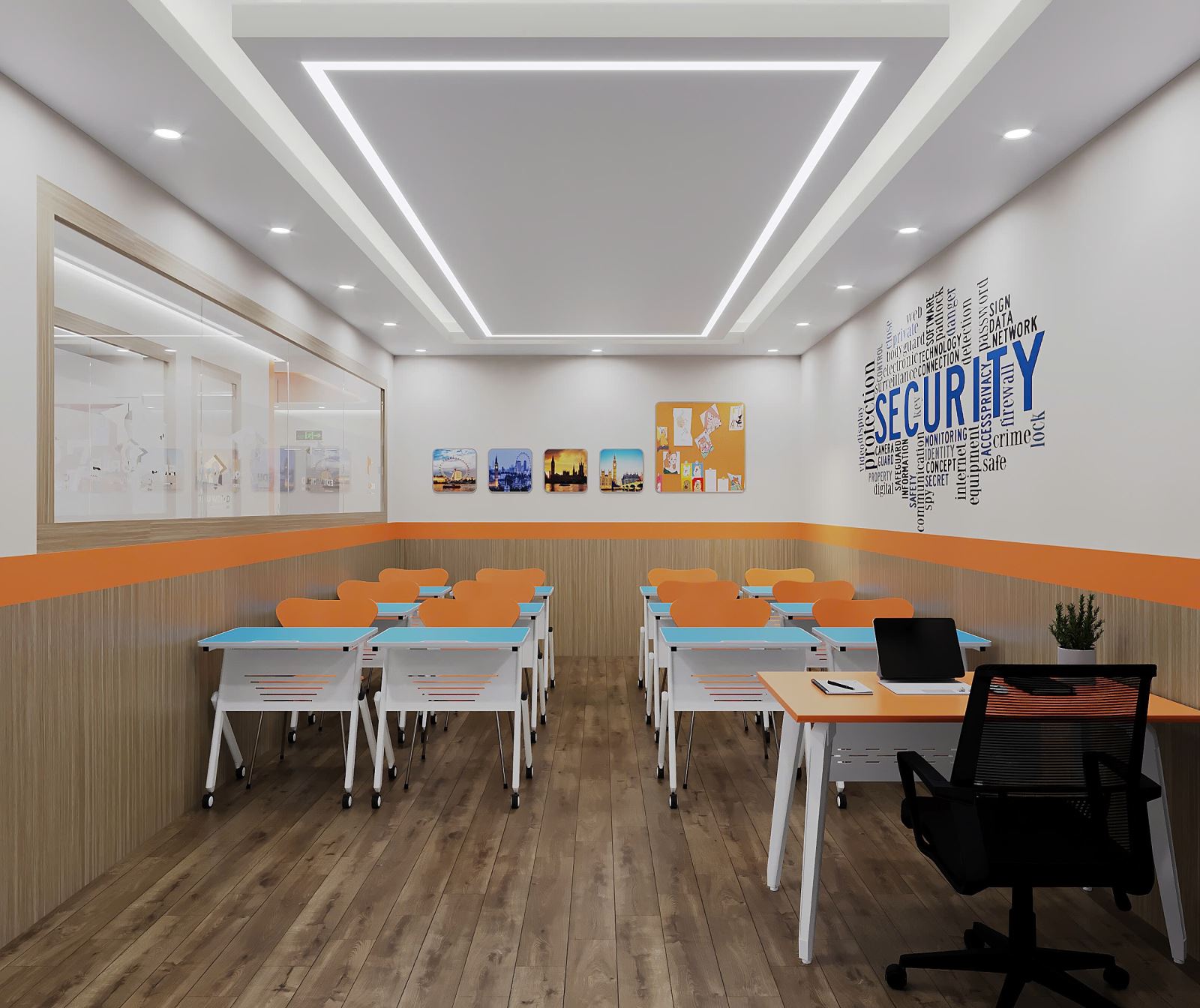 Khu vực phòng học