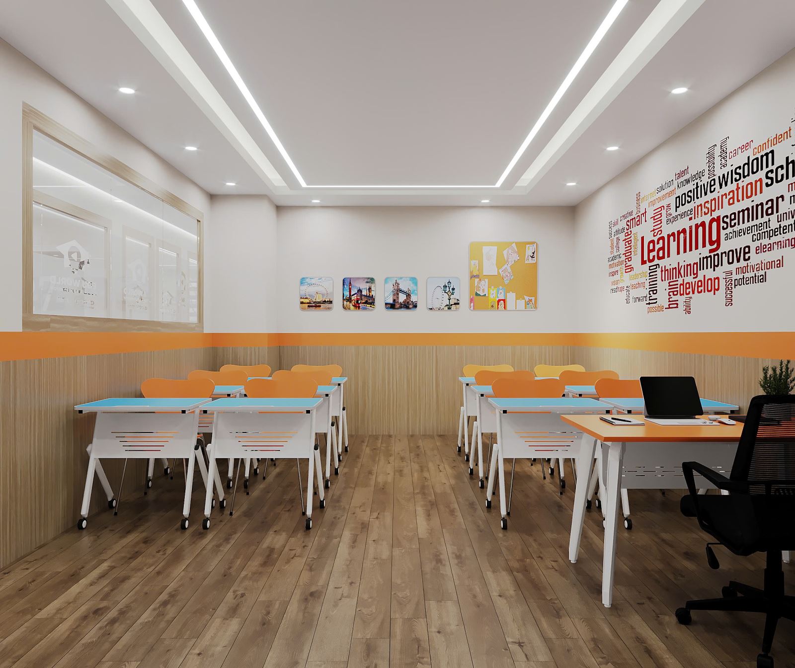 Khu vực phòng trải nghiệm