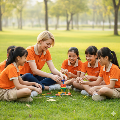 English STEAM Day – Ngày hội sáng tạo cùng tiếng Anh tại Edu World