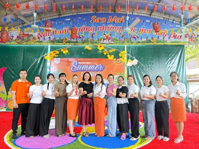 SUMMER CARNIVAL 2026 – EDU WORLD PHỐI HỢP CÙNG TRƯỜNG MẦM NON SAO MAI MANG ĐẾN KHÔNG GIAN TRẢI NGHIỆM GIÁO DỤC SÔI ĐỘNG CHO TRẺ MẦM NON
