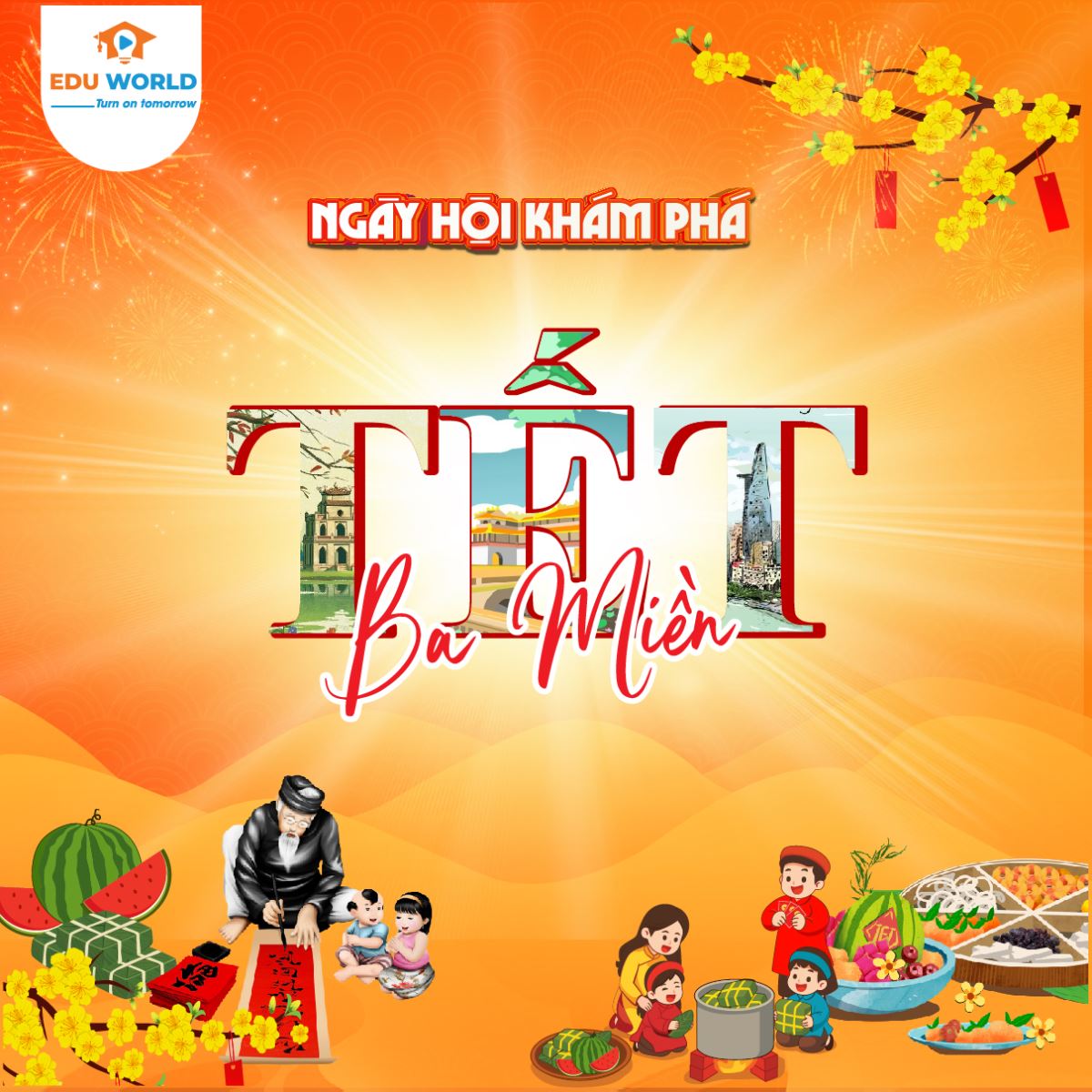 NGÀY HỘI KHÁM PHÁ TẾT 3 MIỀN