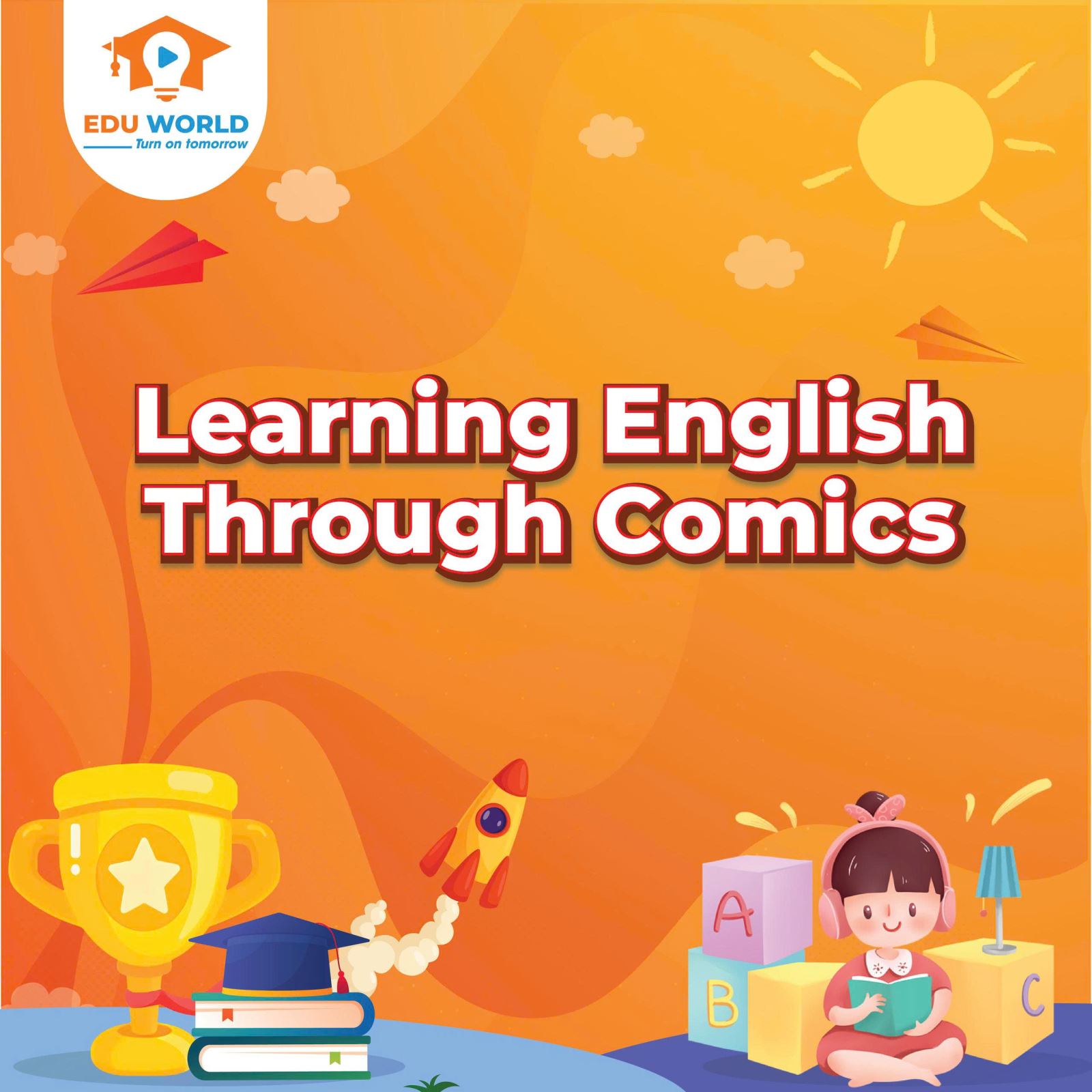 Learn English through comics