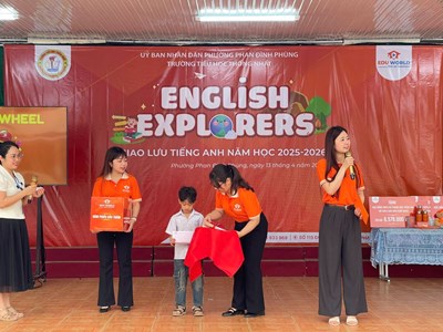 ENGLISH EXPLORERS – HÀNH TRÌNH TRẢI NGHIỆM TIẾNG ANH ĐẦY CẢM HỨNG TẠI TRƯỜNG TIỂU HỌC THỐNG NHẤT 🚀